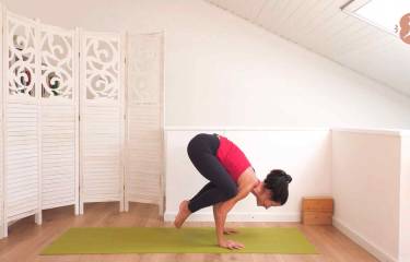 Forte, dinamico e creativo - Gomukasana vinyasa yoga