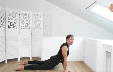 Allungamento finale. Corso di resistenza e tonificazione