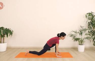 Pratica con la posizione del signore dei pesci - Ardha Matsyendrasana