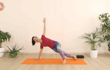 Lezione con Vasistasana - Posizione della Panca Laterale